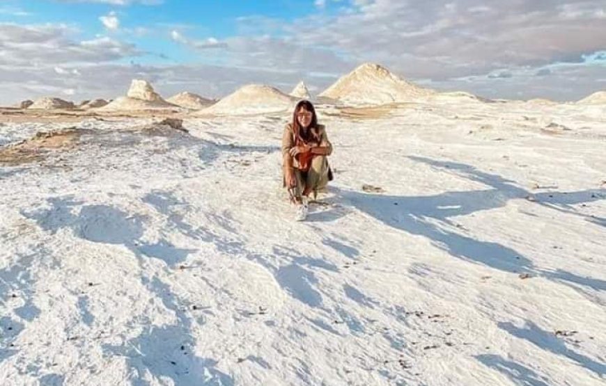 Depuis le Caire vers le desert blanc 2 jours /1 nuit