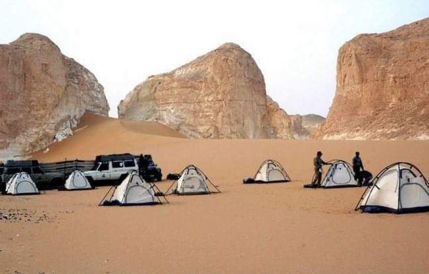 Depuis le Caire vers l’Oasis de Bahariya et le désert blanc 3 jours / 2 nuits